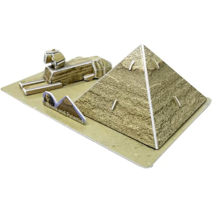 EDU-SCI FAMOUS BUILDING 3D PUZZLE (EGYPTIAN PYRAMIDS)